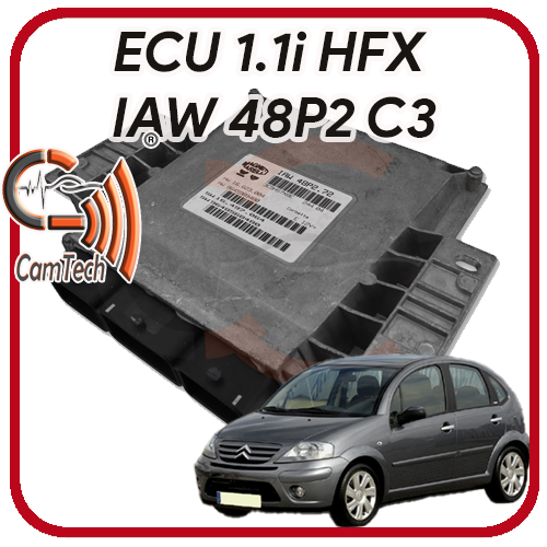 Centralina motore Citroen C3 IAW 48P2 1.1i 8V 44 Kw Codice motore: HFX